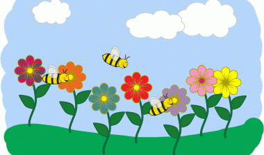 Spring flowers clip art free clipart image 4