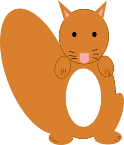 Squirrel clip art vector free clipart images clipartcow 2