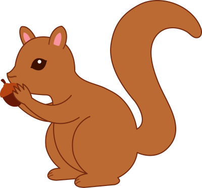 Squirrel clipart free clipart images 2