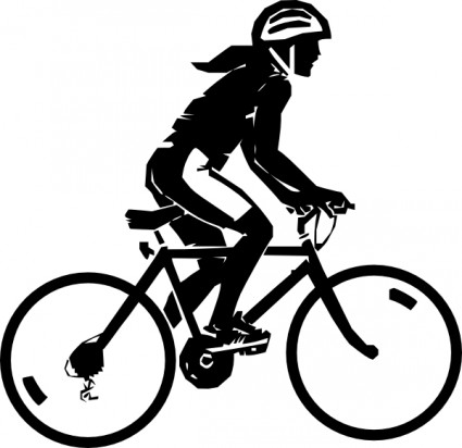Steren bike rider clip art free vector in open office drawing svg