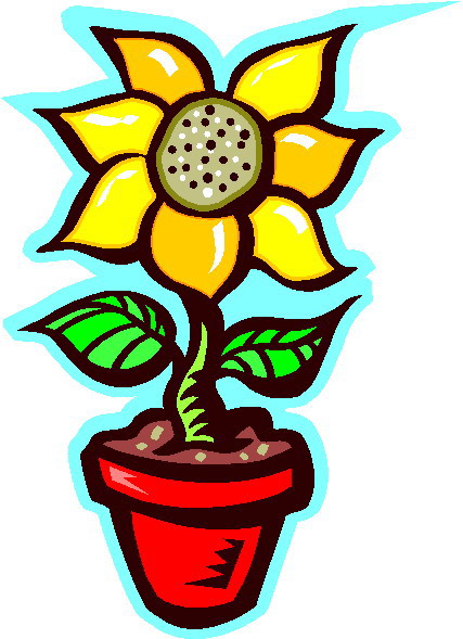 Sunflower clip art 3
