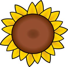 Sunflower clip art 7 clipartbold