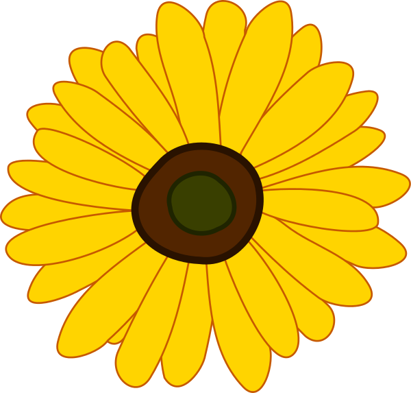 Sunflower clip art clipart clipart clipartbold