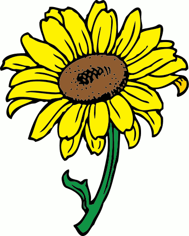 Sunflower clip art free printable free clipart 2