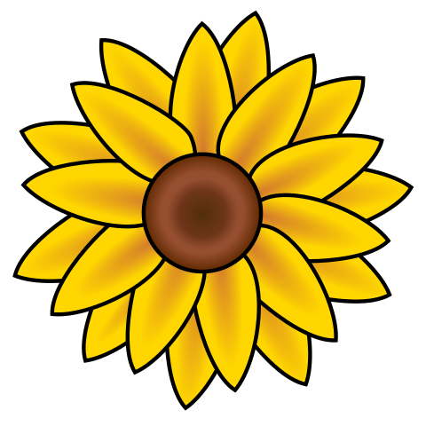 Sunflower clip art free printable free clipart 3