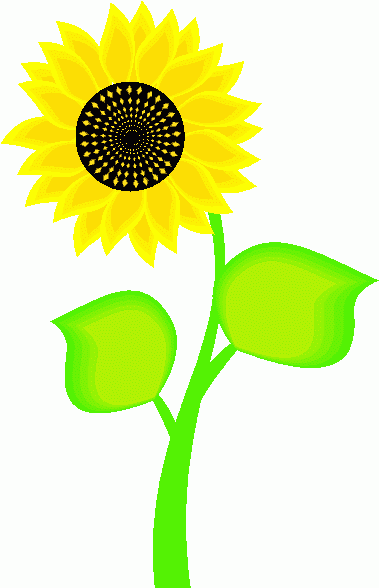 Sunflower clip art free printable free clipart 4