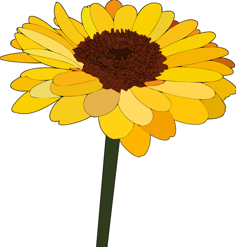 Sunflower free to use cliparts