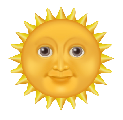 Sunshine free to use clipart