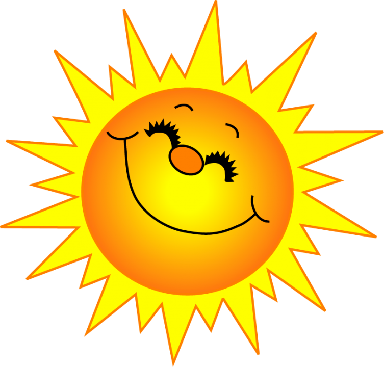 sun clipart images for kids