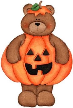Teddy bear halloween clip art on clip art scarecrows and picasa