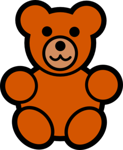 Teddy bear outline clipart free clipart images 2