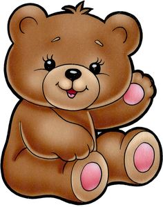 Teddy bear valentine cliparts