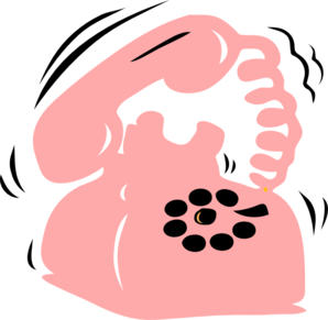 Telephone pink phone clip art vector clip art free image 3