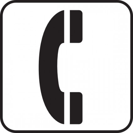 Telephone symbol clip art free vector for free download about