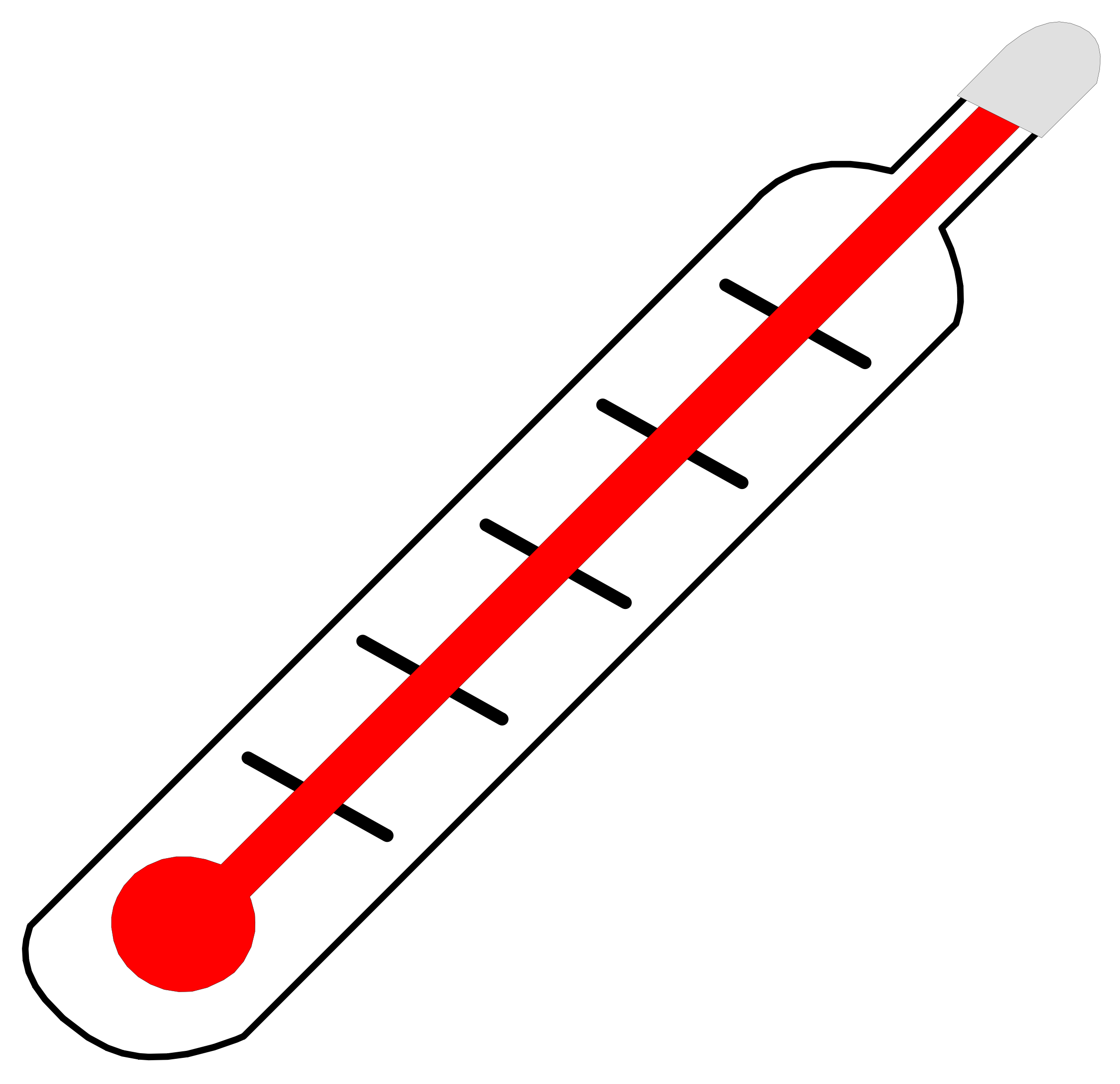 Thermometer thermostat clipart free clipart images
