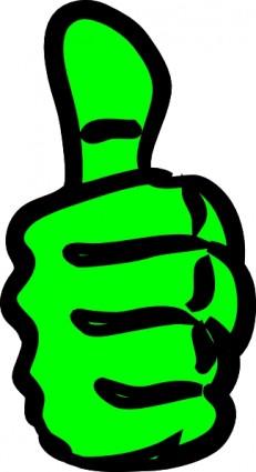 Thumbs up clip art free vector in open office drawing svg svg 2