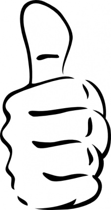Thumbs up clipart clipart cliparts for you