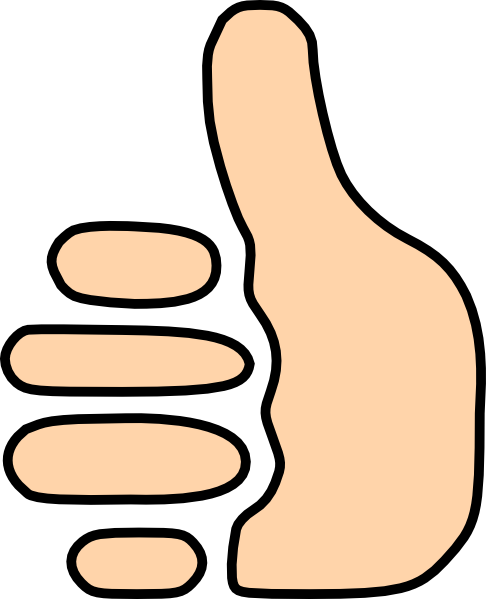 Thumbs up clipart free clipart 2