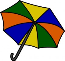 Umbrella clip art free vector in open office drawing svg svg