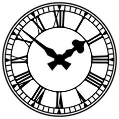 Vintage victorian steampunk clock hands vectors clip art