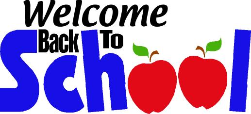 Welcome back to school clipart richton school district 2