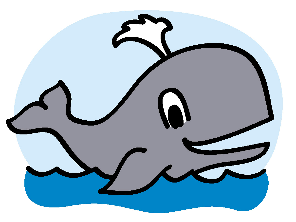 Whale clip art free clipart images