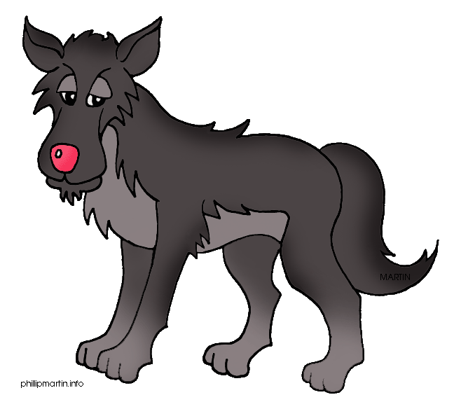 Wolf clipart 2