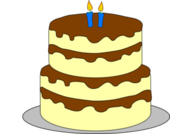 4 layer birthday cake clip art at clker vector clip art – Clipartix