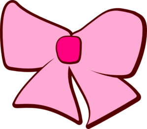 Baby girl bow clipart