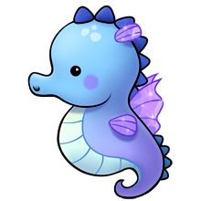 Baby seahorse clipart free clipart images