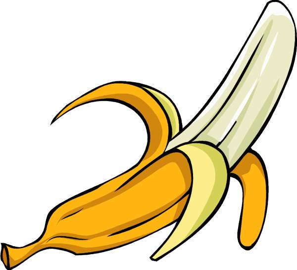 Banana clip art 5