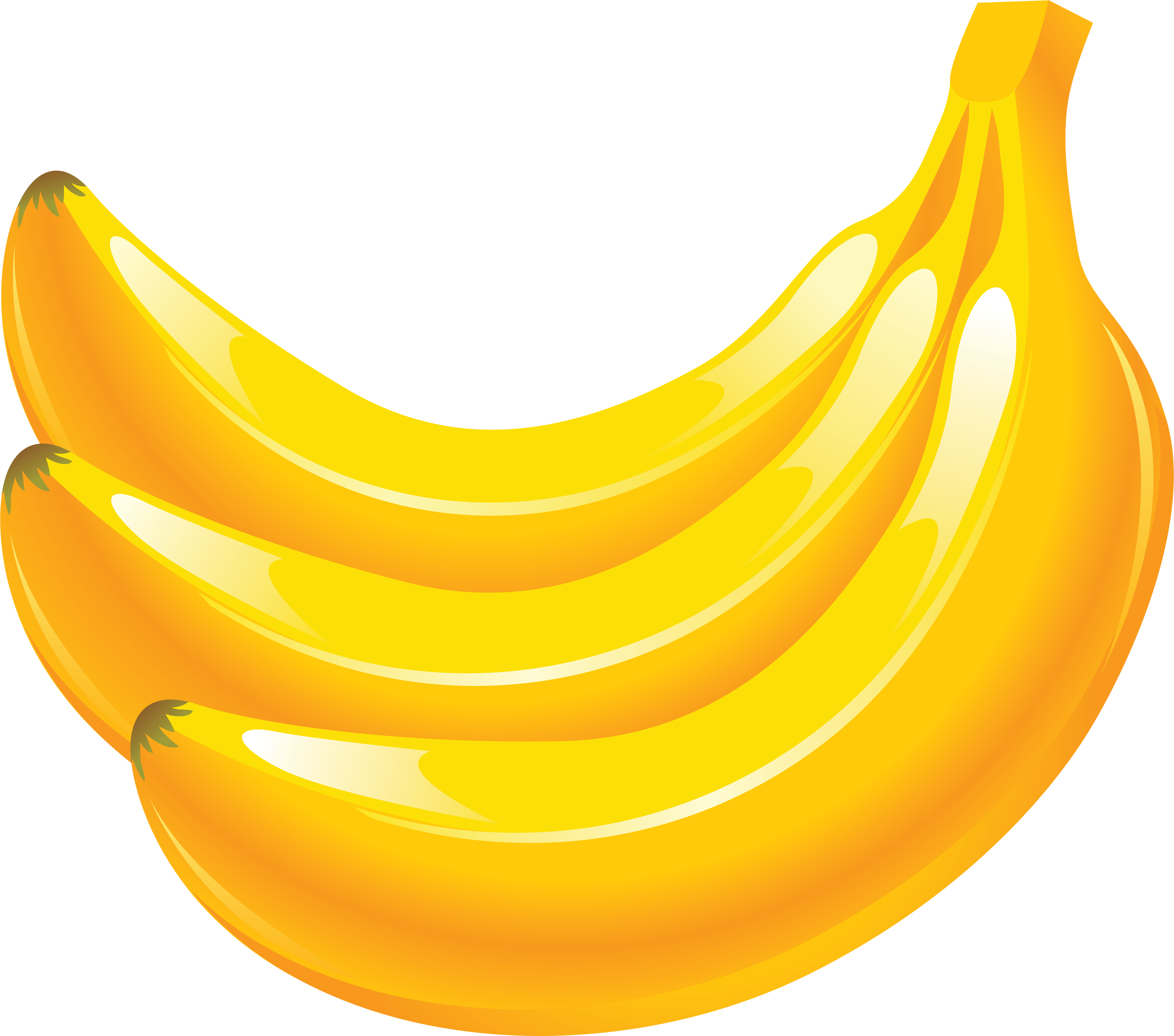 Banana clip art 6