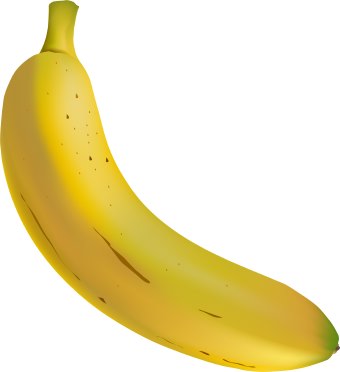 Banana clip art 7