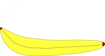 Banana clip art free vector in open office drawing svg svg 3