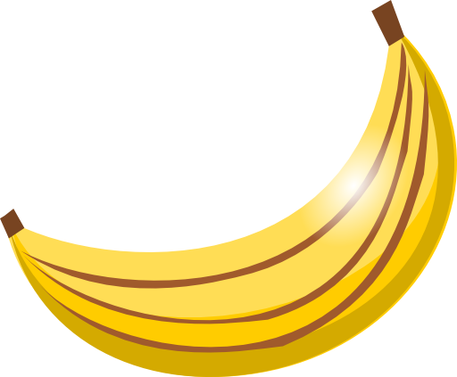 Banana clip art freeimageshub