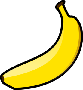 Banana clipart black and white free clipart images 3