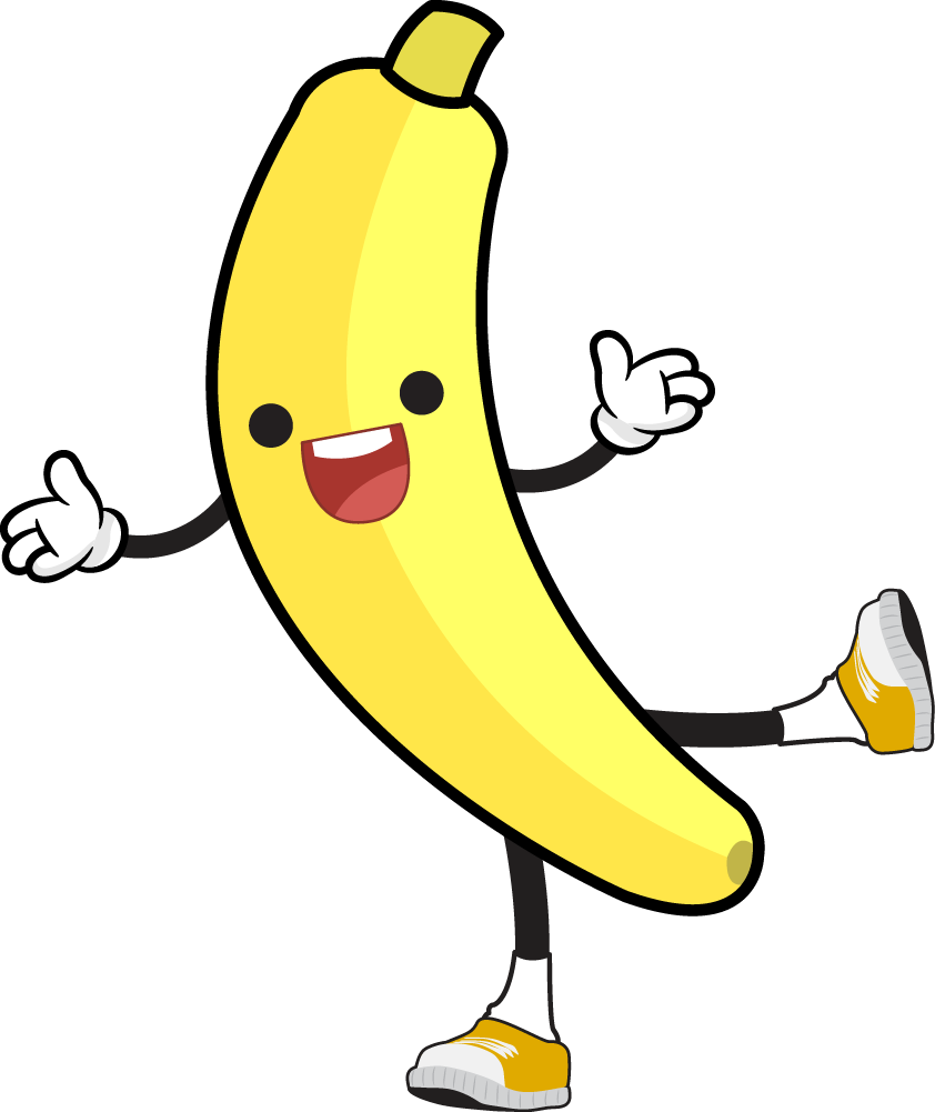 Banana free to use clipart 2
