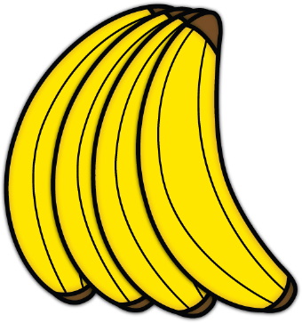 Bananas clip art free clipart images