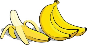 Bananas clipart image bunch of yellow bananas including one that