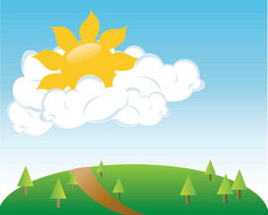 Beautiful weather clipart