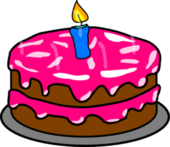 Birthday cake clip art free birthday cake clipart clipartcow 3 – Clipartix