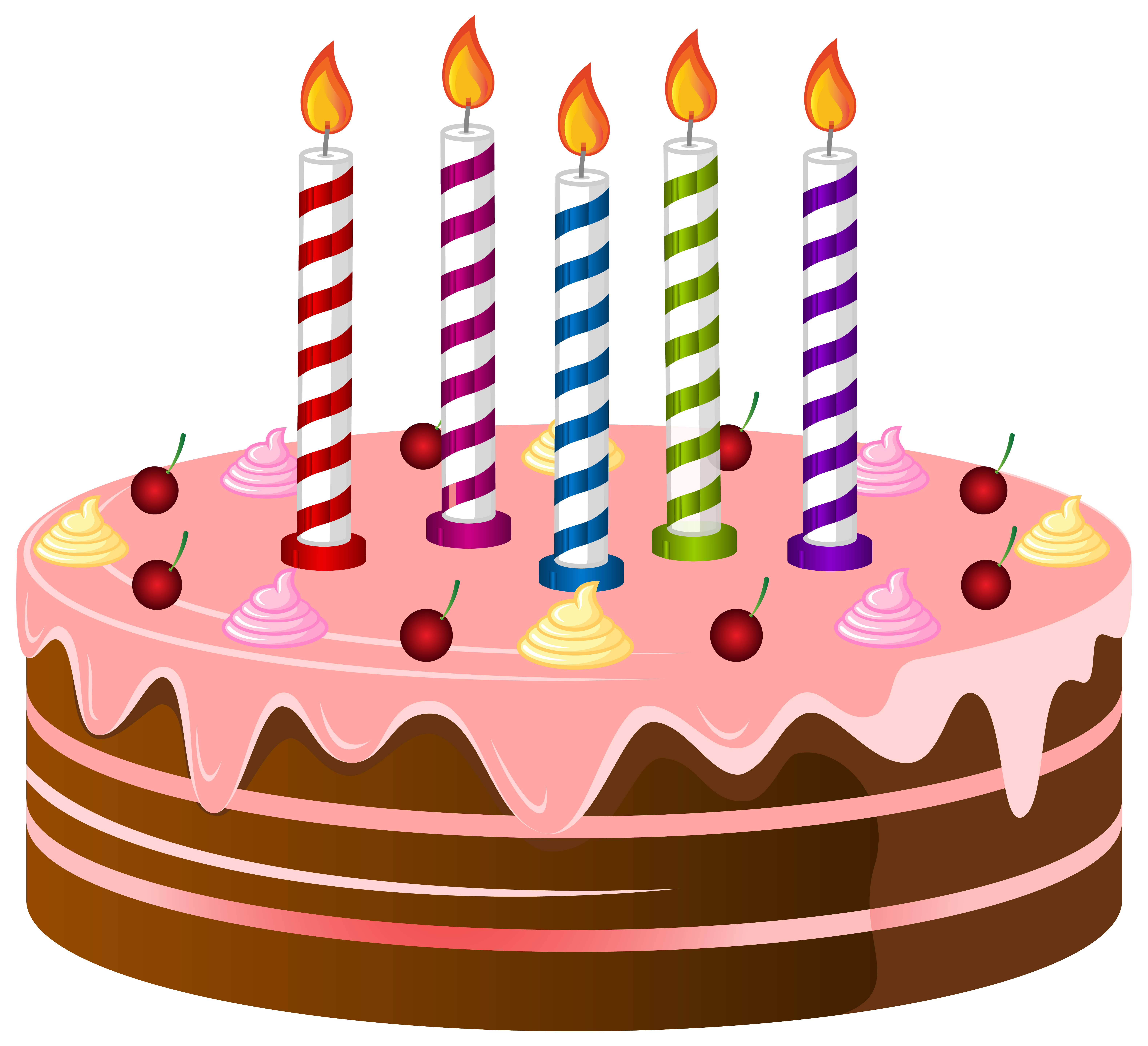 Birthday cake clip art image