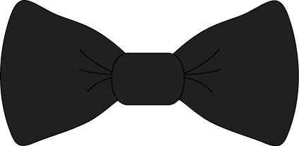 Black bow tie clip art black bow tie image
