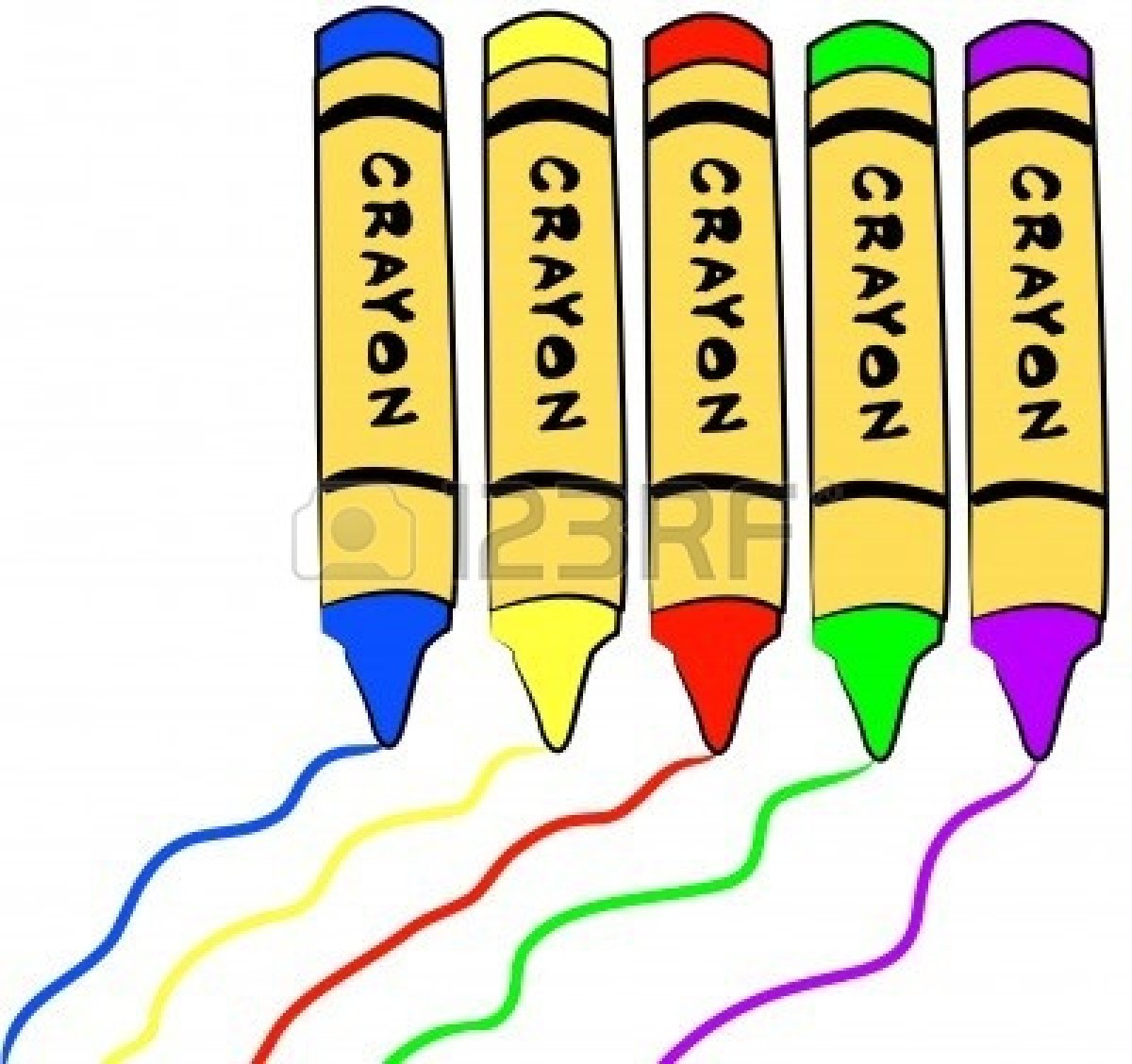 Black crayon clip art free clipart images
