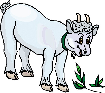 Boer goat clip art 4