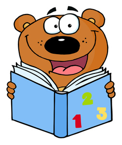 Books book education clipart image clip art a happy bear clipartcow