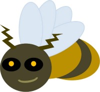 Bumble bee clip art 5