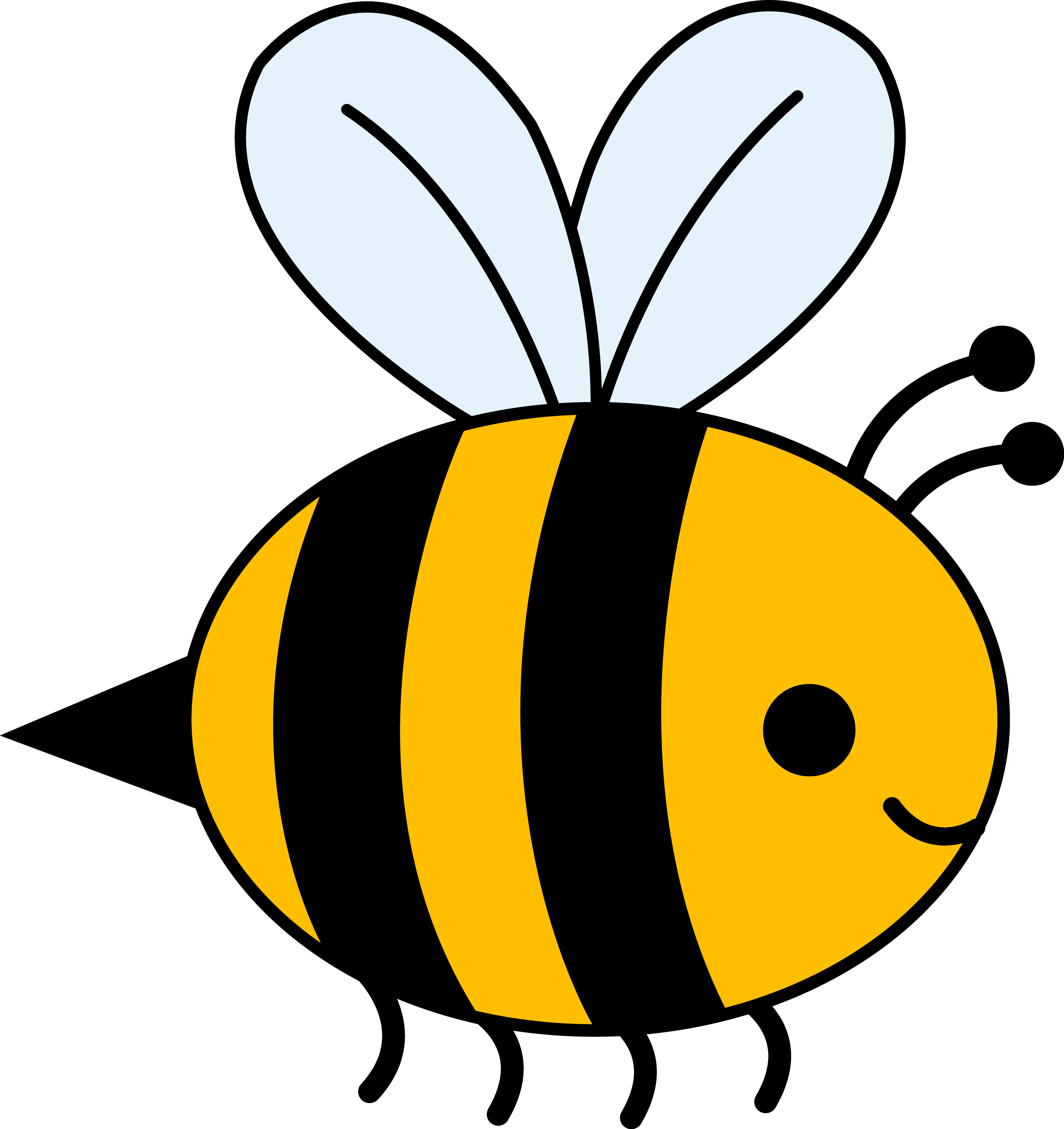 modern classroom clipart bee