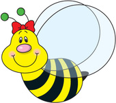 Bumble bee vector bee clipart 3 clipartcow 4 – Clipartix