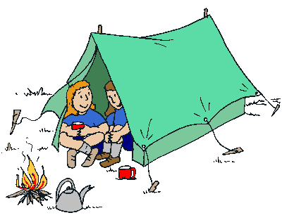 Camping tent clipart dromfhb top clipartix